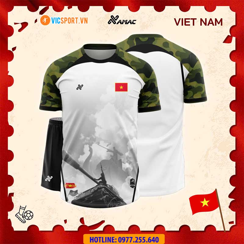 Áo đá banh thiết kế Amac đội tuyển Việt Nam HKĐV - Hình ảnh 48