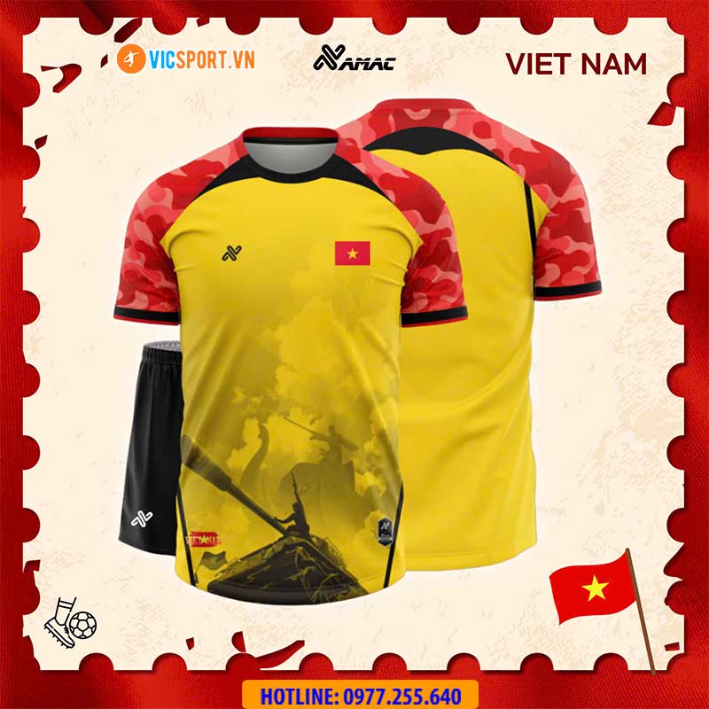 Áo đá banh thiết kế Amac đội tuyển Việt Nam HKĐV - Hình ảnh 49