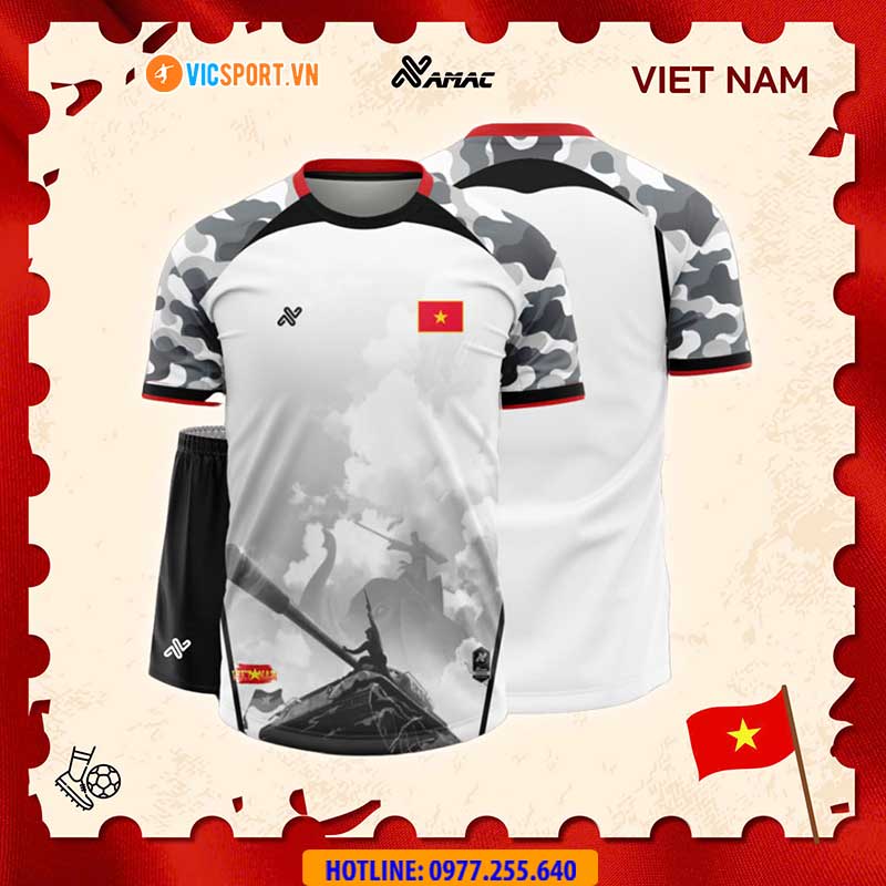 Áo đá banh thiết kế Amac đội tuyển Việt Nam HKĐV - Hình ảnh 50