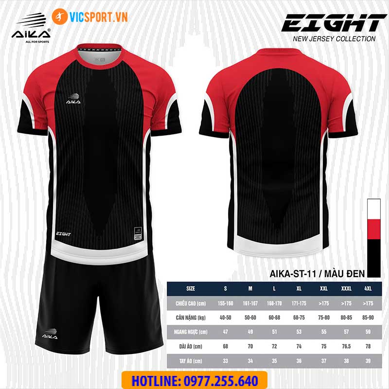 Áo đá banh thiết kế Aika Eight - Hình ảnh 9