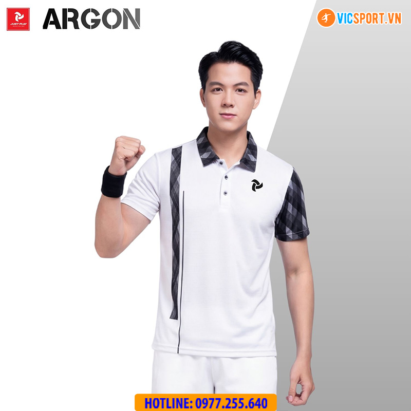 Áo polo thể thao Justplay Argon đa năng - Hình ảnh 6