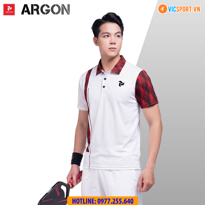 Áo polo thể thao Justplay Argon đa năng - Hình ảnh 7