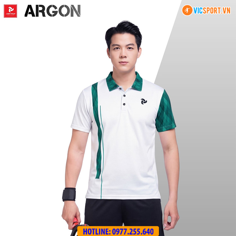 Áo polo thể thao Justplay Argon đa năng - Hình ảnh 8