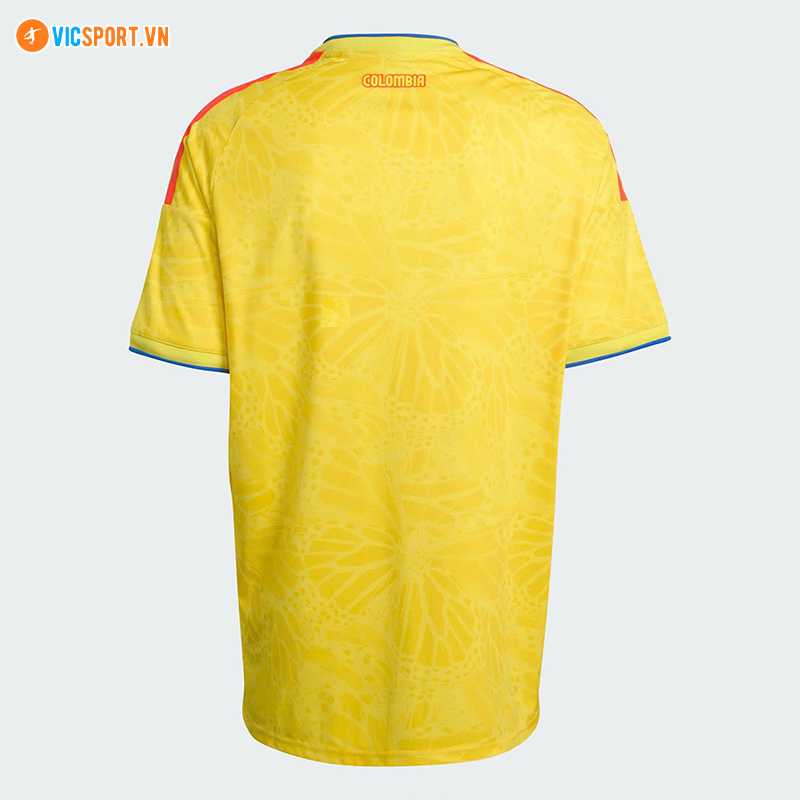 Áo bóng đá đội tuyển Colombia WC 2026 vải mè - Hình ảnh 9