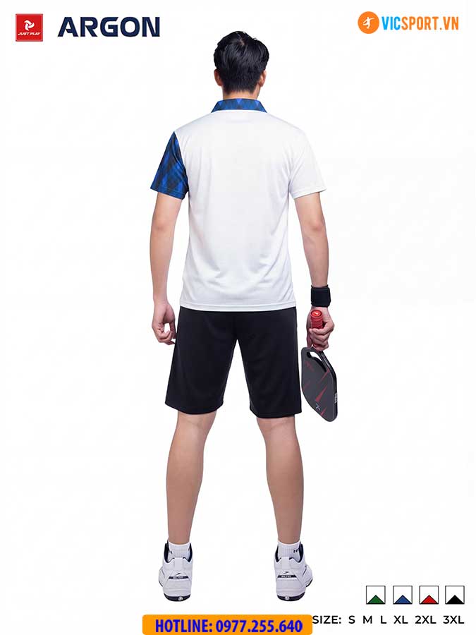 Áo polo thể thao Justplay Argon đa năng - Hình ảnh 27