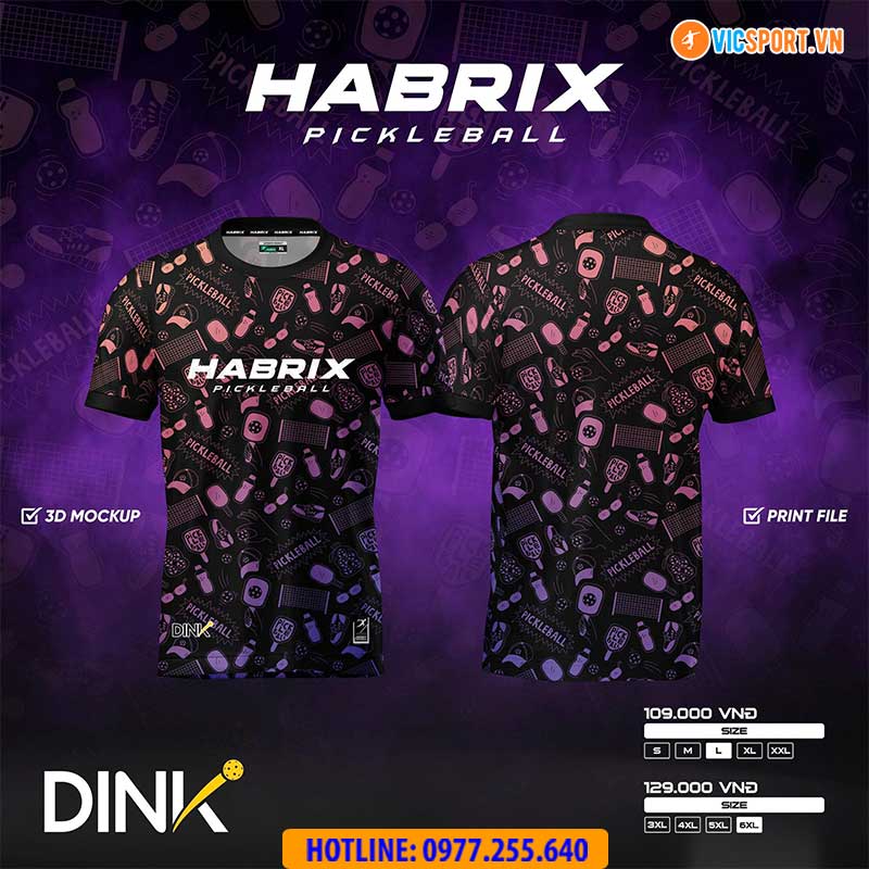 Áo pickleball Habrix Dink đa năng - Hình ảnh 4
