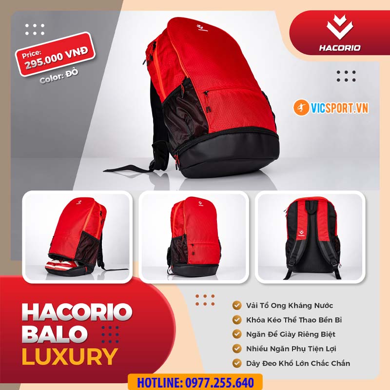 Balo thể thao Hacorio Luxury đa năng - Hình ảnh 8
