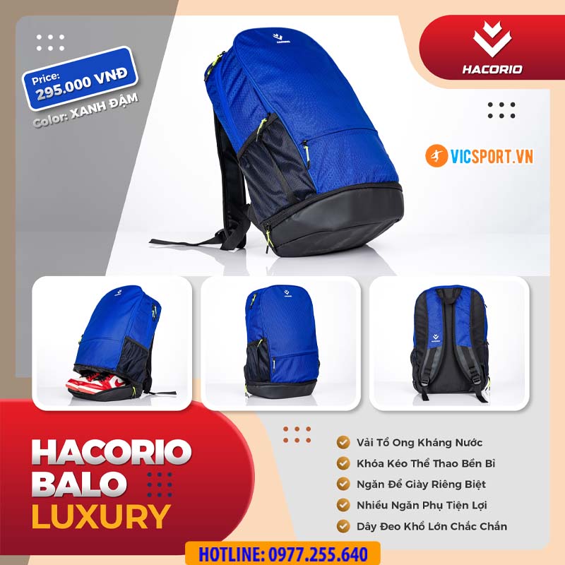 Balo thể thao Hacorio Luxury đa năng - Hình ảnh 10