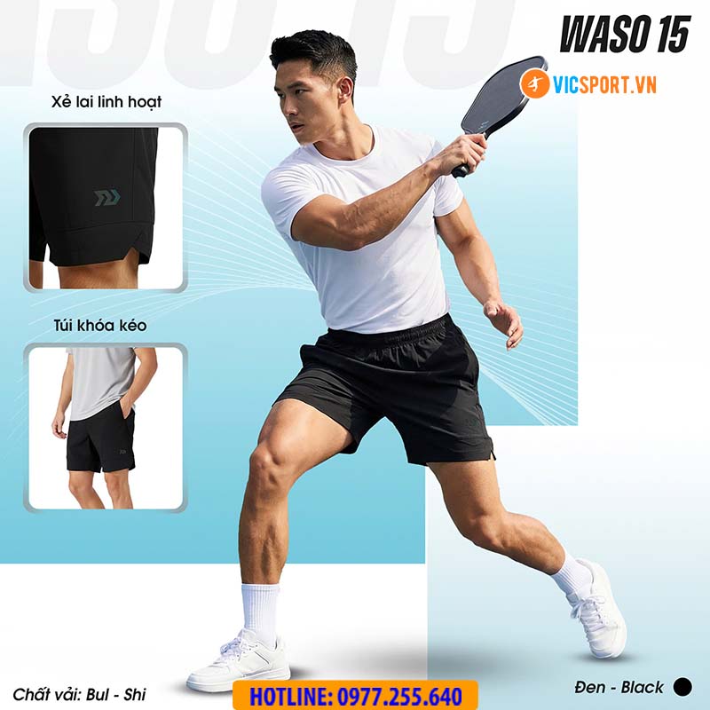 Quần thể thao nam Bulbal Waso 15 - Hình ảnh 2