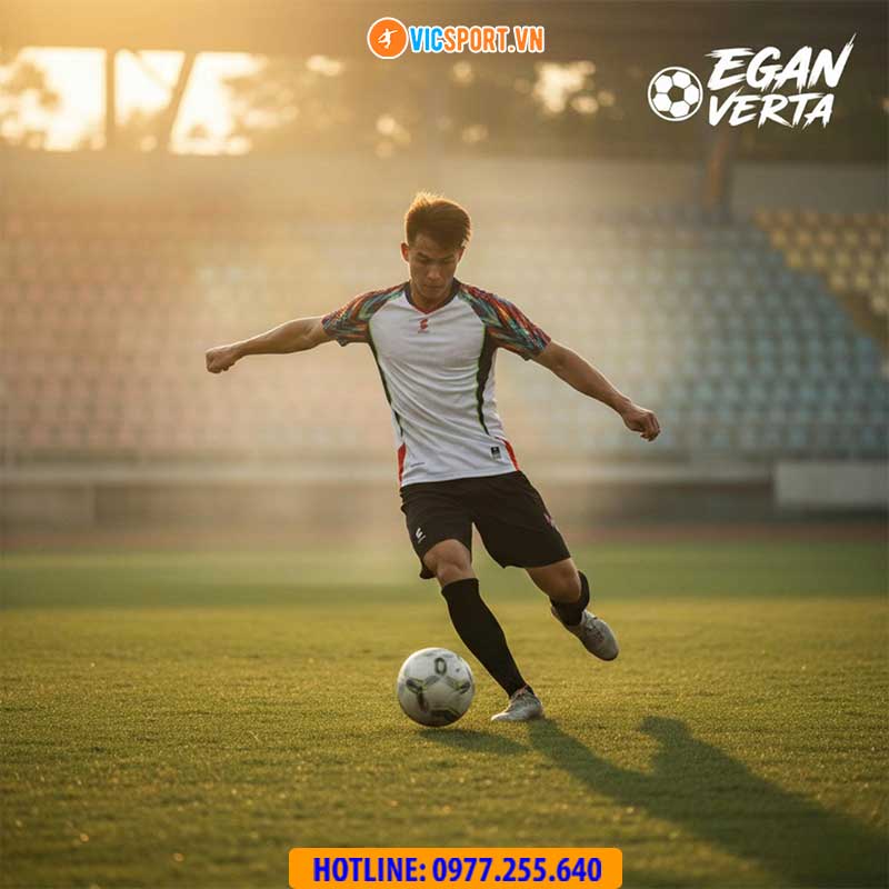 Áo đá banh không logo Egan Verta - Hình ảnh 34
