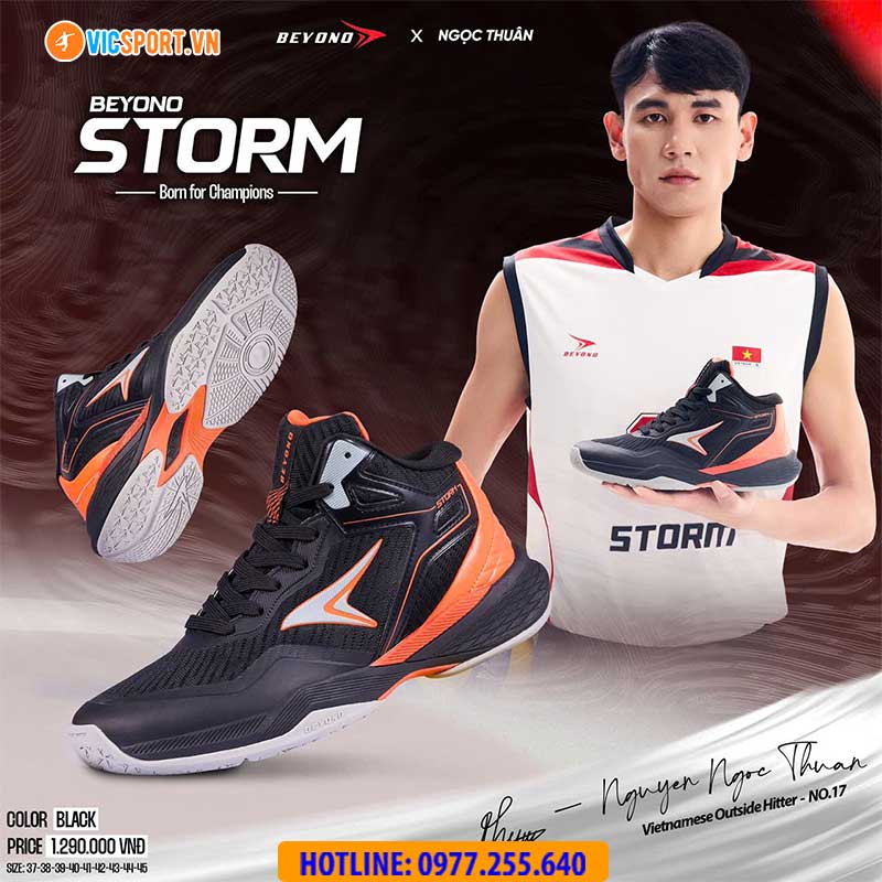 Giày bóng chuyền Beyono Storm x Ngọc Thuận - Hình ảnh 7