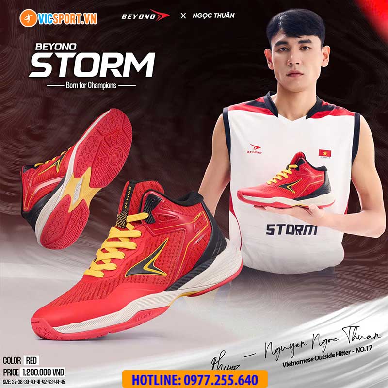 Giày bóng chuyền Beyono Storm x Ngọc Thuận - Hình ảnh 8