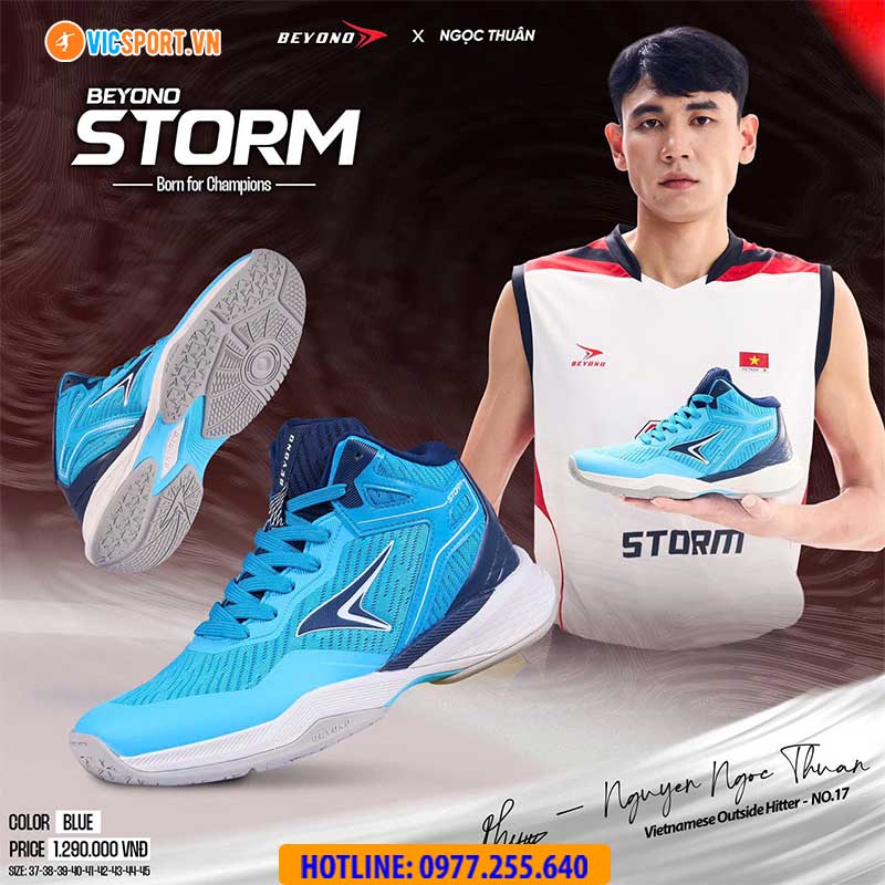 Giày bóng chuyền Beyono Storm x Ngọc Thuận - Hình ảnh 10