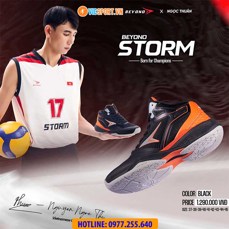 Giày bóng chuyền Beyono Storm x Ngọc Thuận - Hình ảnh 11