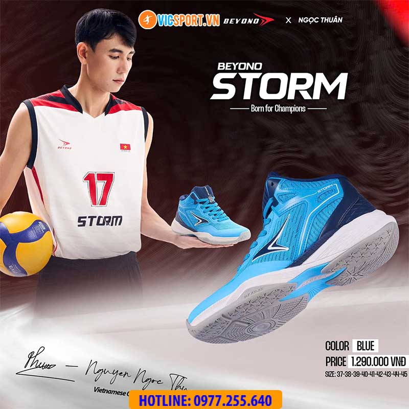 Giày bóng chuyền Beyono Storm x Ngọc Thuận - Hình ảnh 14