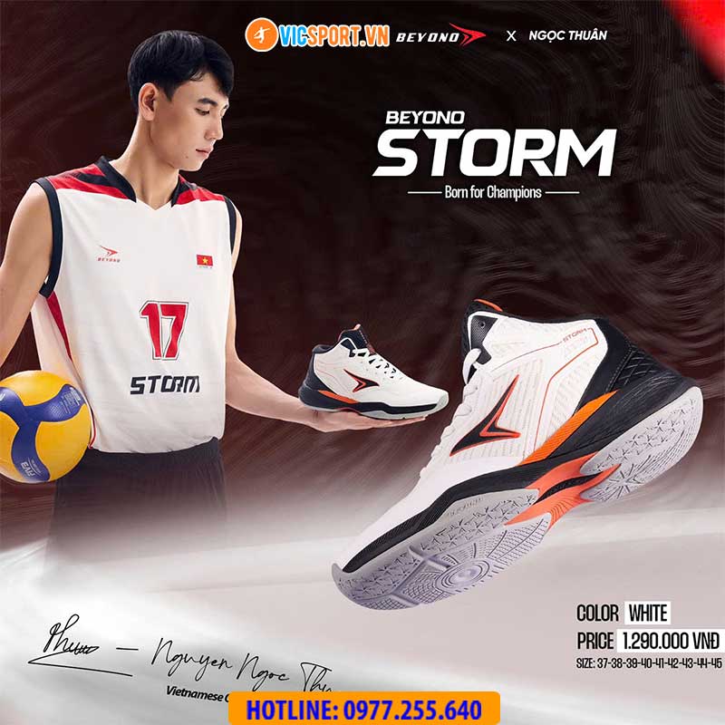 Giày bóng chuyền Beyono Storm x Ngọc Thuận - Hình ảnh 15