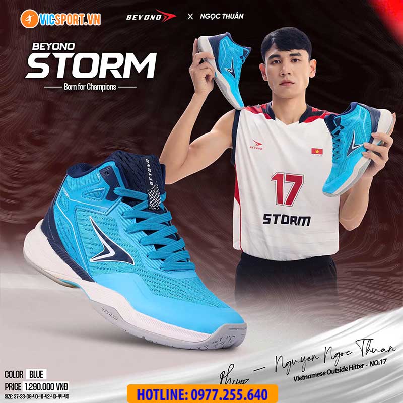 Giày bóng chuyền Beyono Storm x Ngọc Thuận - Hình ảnh 16