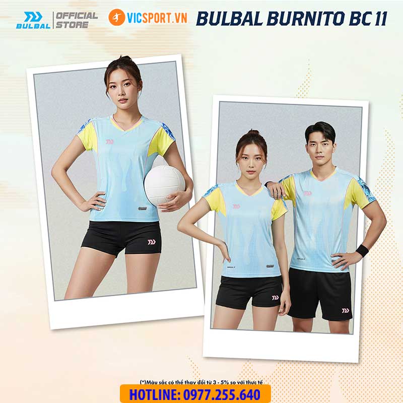 Quần áo bóng chuyền nữ Bulbal Burnito - Hình ảnh 3
