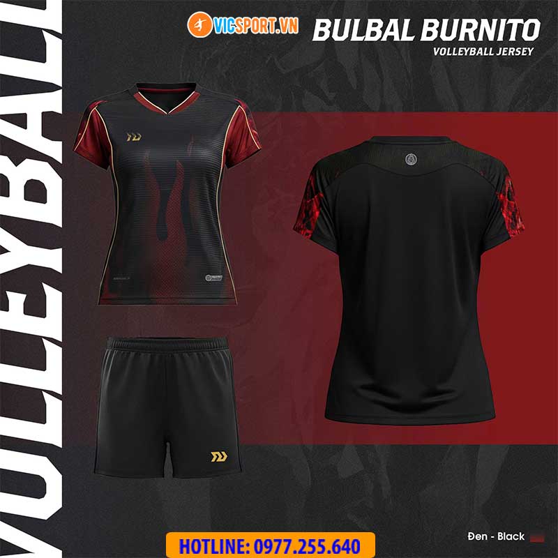 Quần áo bóng chuyền nữ Bulbal Burnito - Hình ảnh 18