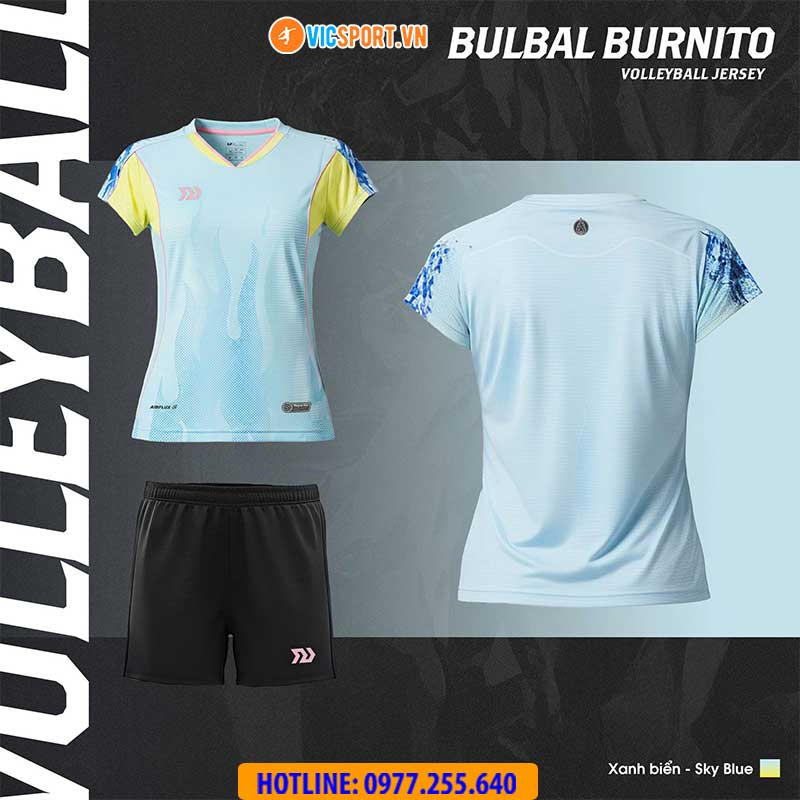 Quần áo bóng chuyền nữ Bulbal Burnito - Hình ảnh 13