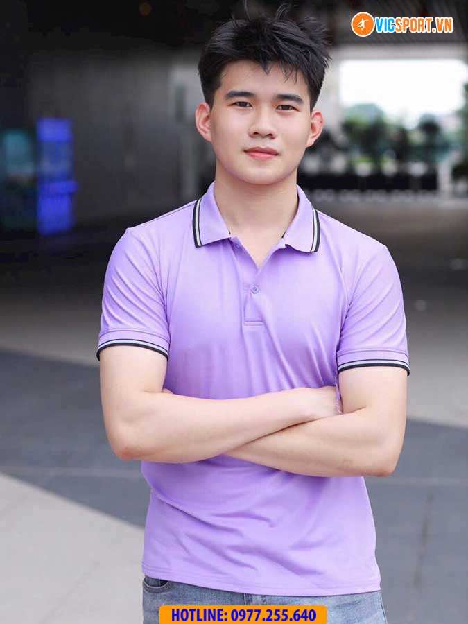 Áo polo đồng phục Victec cho nam - Hình ảnh 44