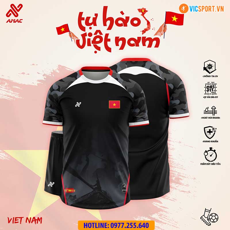Áo đá banh thiết kế Amac đội tuyển Việt Nam HKĐV - Hình ảnh 22