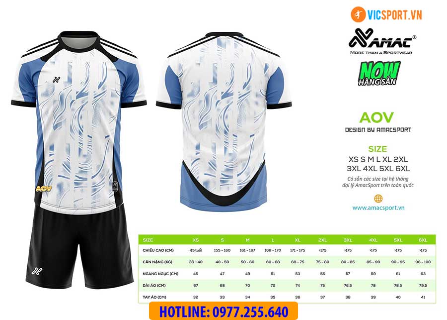 Áo đá banh thiết kế Amac AOV - Hình ảnh 9