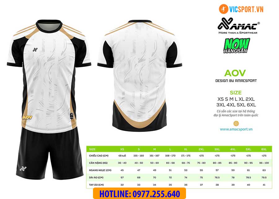 Áo đá banh thiết kế Amac AOV - Hình ảnh 5