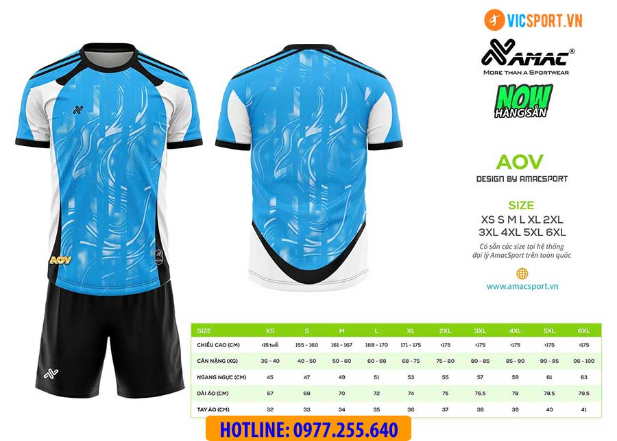 Áo đá banh thiết kế Amac AOV - Hình ảnh 10