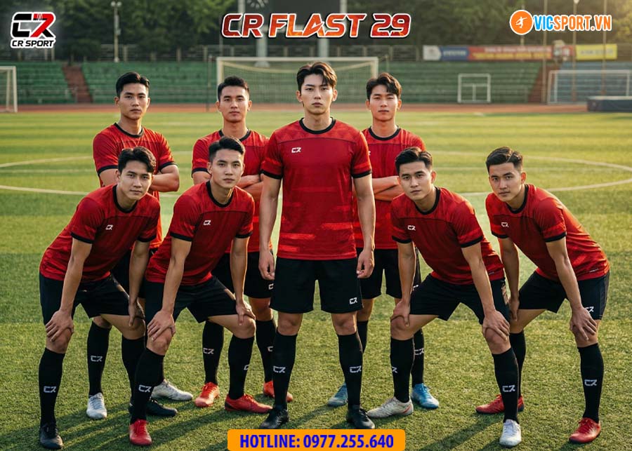 Áo đá banh thiết kế CR Flast 29 - Hình ảnh 3
