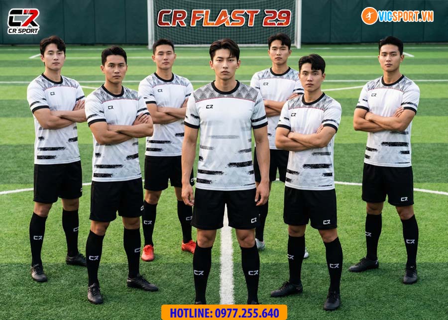 Áo đá banh thiết kế CR Flast 29 - Hình ảnh 5