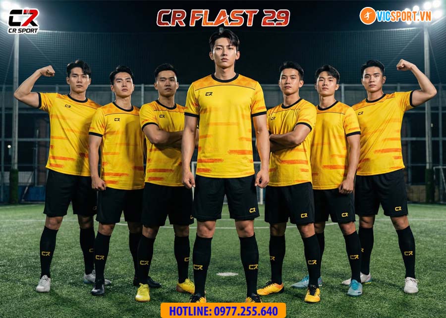 Áo đá banh thiết kế CR Flast 29 - Hình ảnh 7
