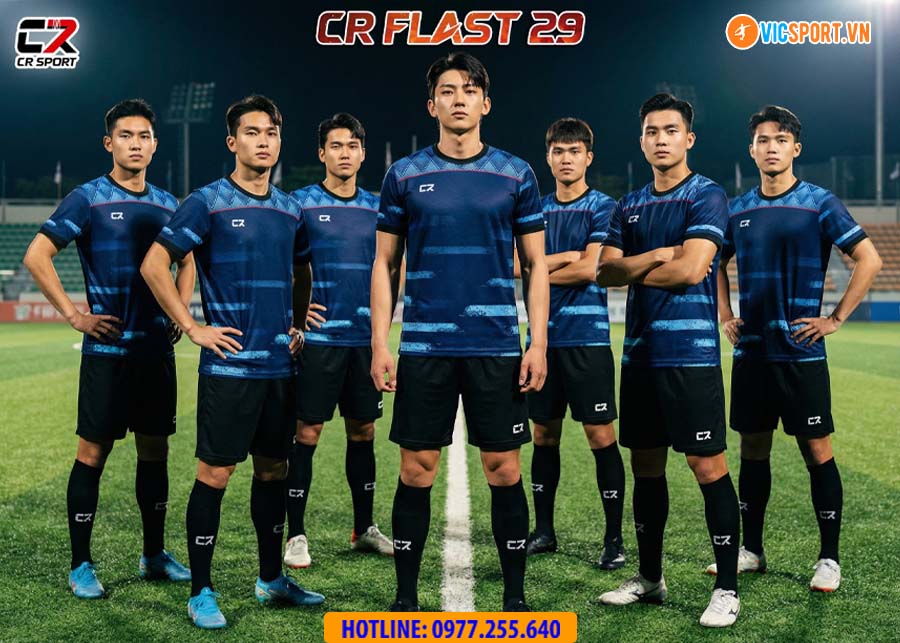 Áo đá banh thiết kế CR Flast 29