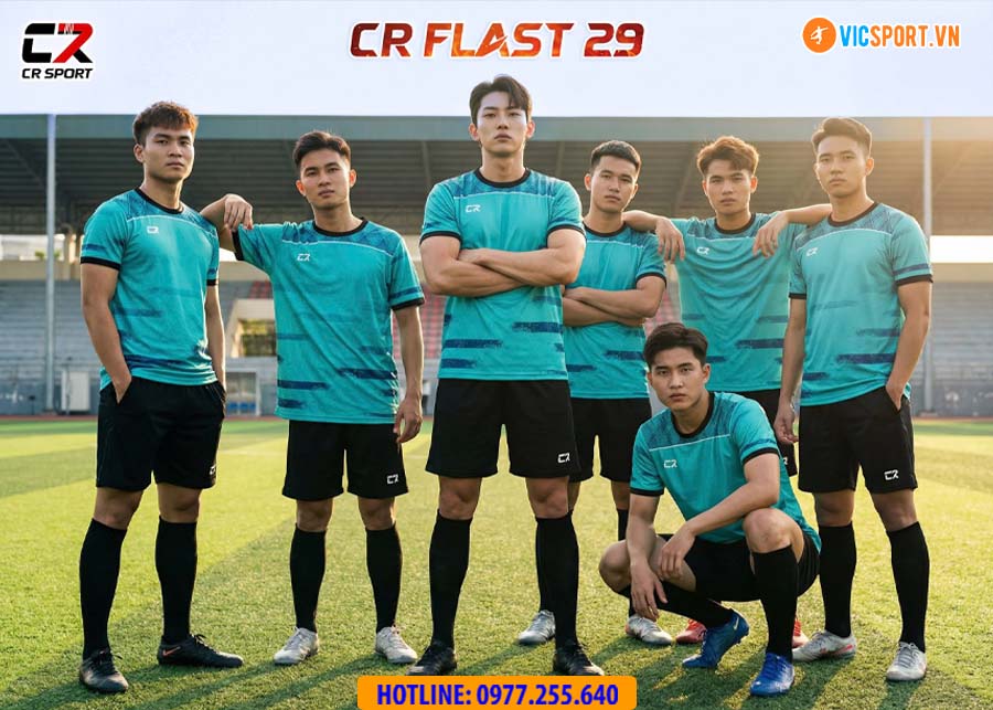 Áo đá banh thiết kế CR Flast 29 - Hình ảnh 2
