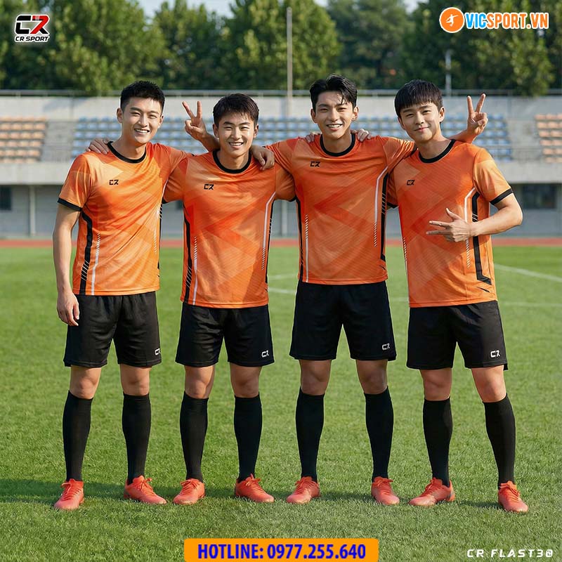 Áo đá banh thiết kế CR Flast 30 - Hình ảnh 4
