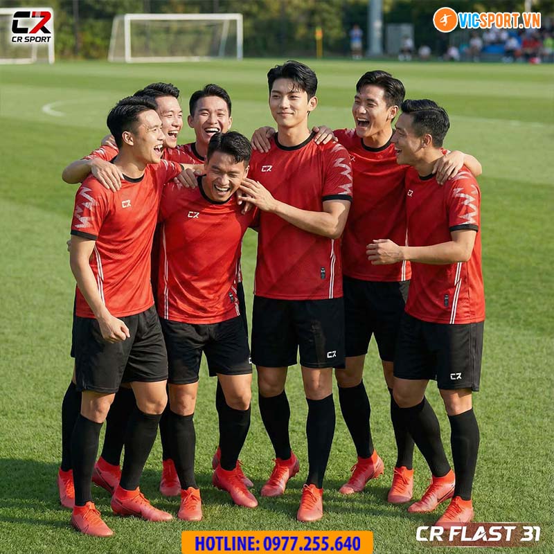 Áo đá banh thiết kế CR Flast 31 - Hình ảnh 7