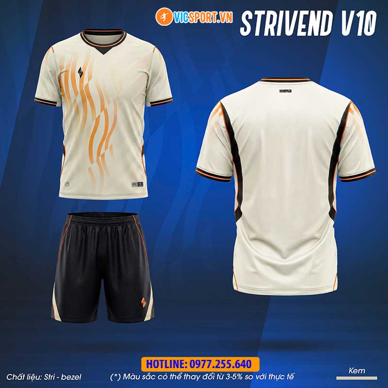 Áo đá banh không logo Strivend V10 - Hình ảnh 15
