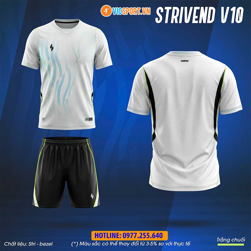 Áo đá banh không logo Strivend V10 - Hình ảnh 13