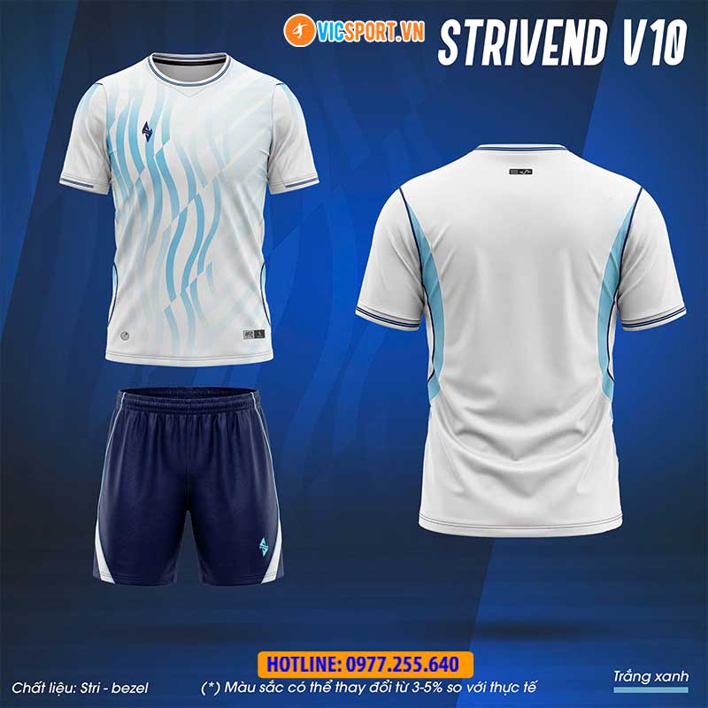 Áo đá banh không logo Strivend V10 - Hình ảnh 12