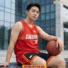 Quần áo bóng rổ Bulbal Classian BRL03 màu đỏ