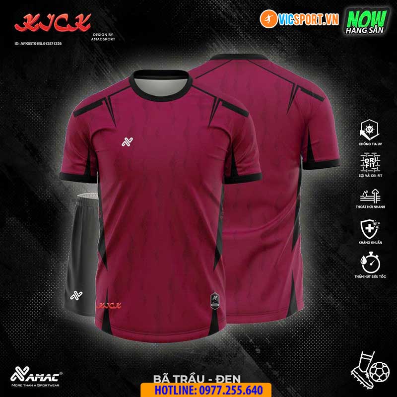 Áo đá banh thiết kế Amac Kick - Hình ảnh 12