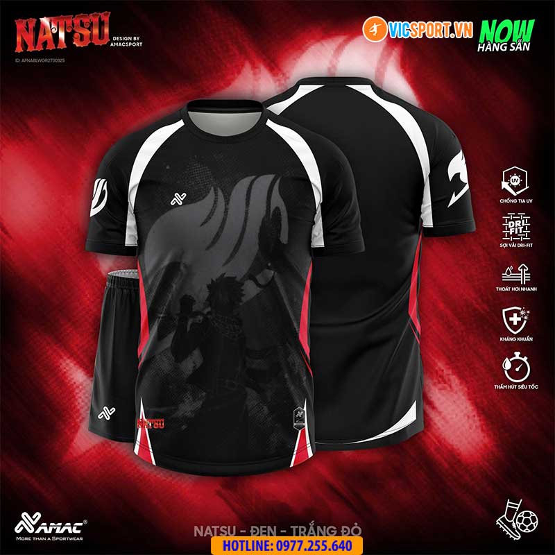 Áo đá banh thiết kế Amac Natsu - Hình ảnh 20