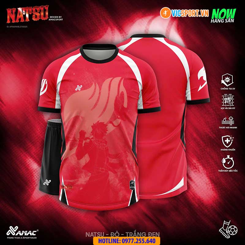 Áo đá banh thiết kế Amac Natsu - Hình ảnh 18