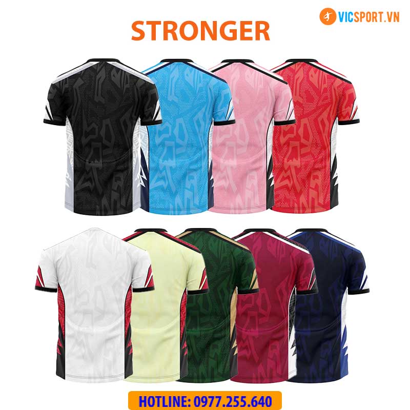 Áo đá banh thiết kế Amac Stronger - Hình ảnh 10