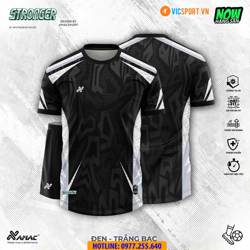 Áo đá banh thiết kế Amac Stronger - Hình ảnh 18