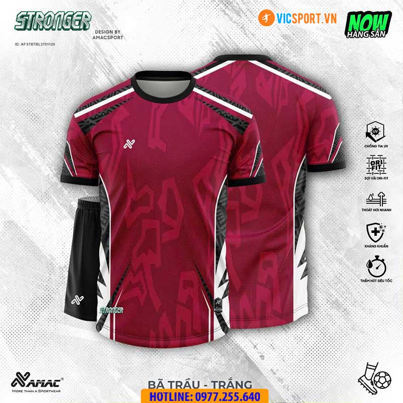 Áo đá banh thiết kế Amac Stronger - Hình ảnh 16