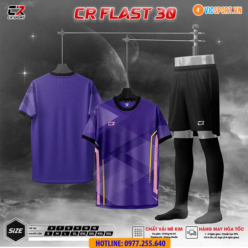 Áo đá banh thiết kế CR Flast 30 - Hình ảnh 11