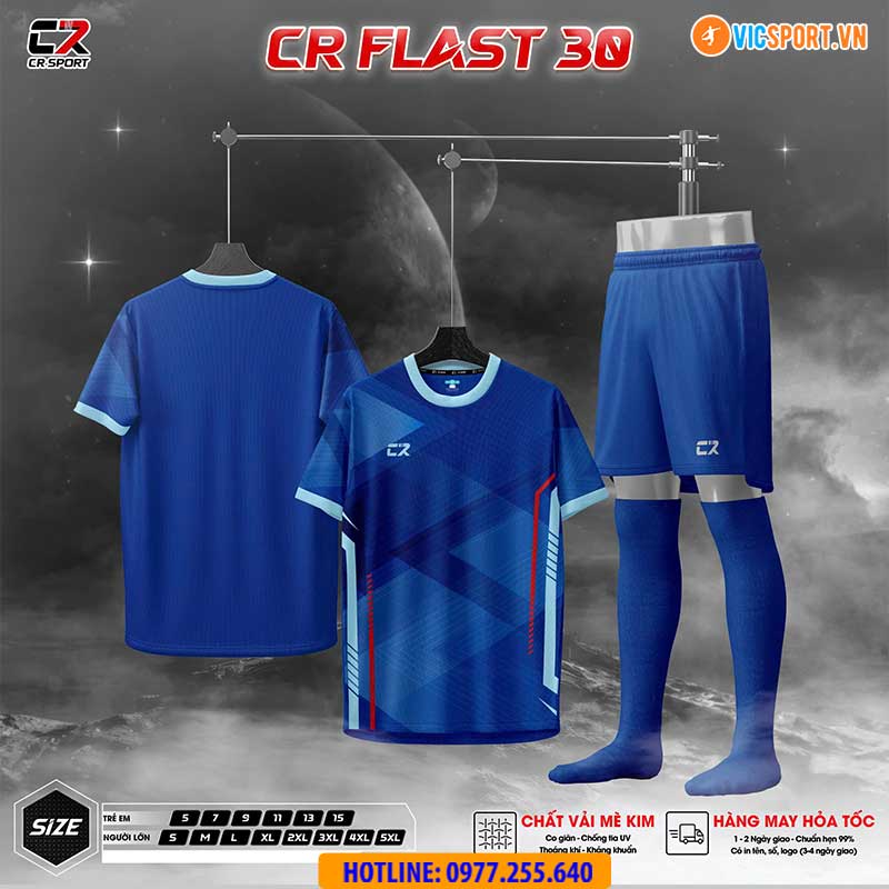 Áo đá banh thiết kế CR Flast 30 - Hình ảnh 13