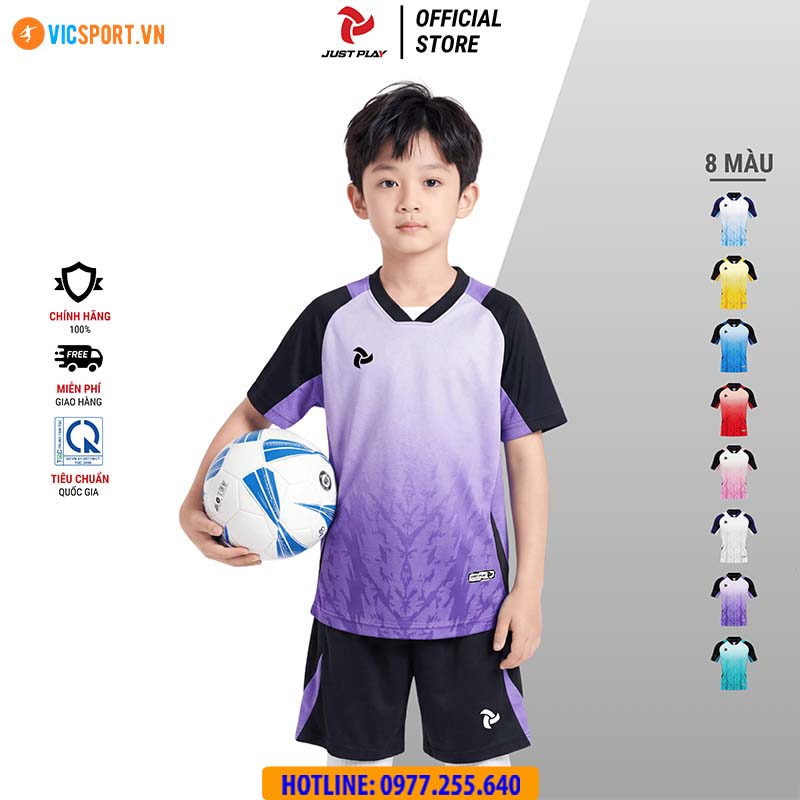 Áo đá banh trẻ em Justplay Wolves - Hình ảnh 6