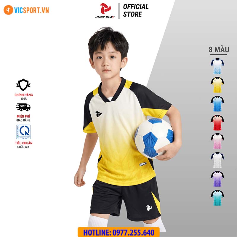 Áo đá banh trẻ em Justplay Wolves - Hình ảnh 4